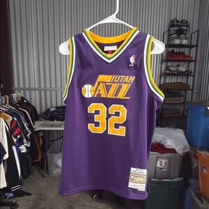 Mitchell & Ness Purple Utah Jazz Jersey